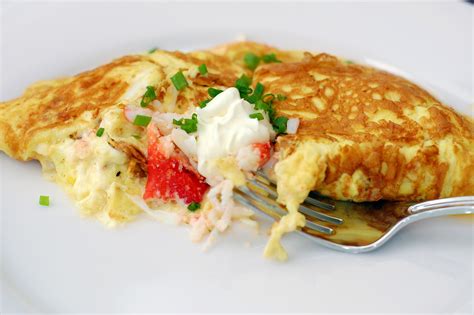 crap meat|Crabmeat Omelette .